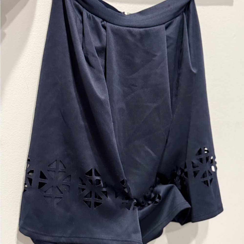 Alya Midnight Blue A-Line Skirt